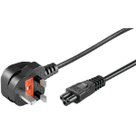 Microconnect PE090810 power cable Black 1 m C5 coupler  Chert Nigeria