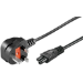 Microconnect PE090810 power cable Black 1 m C5 coupler