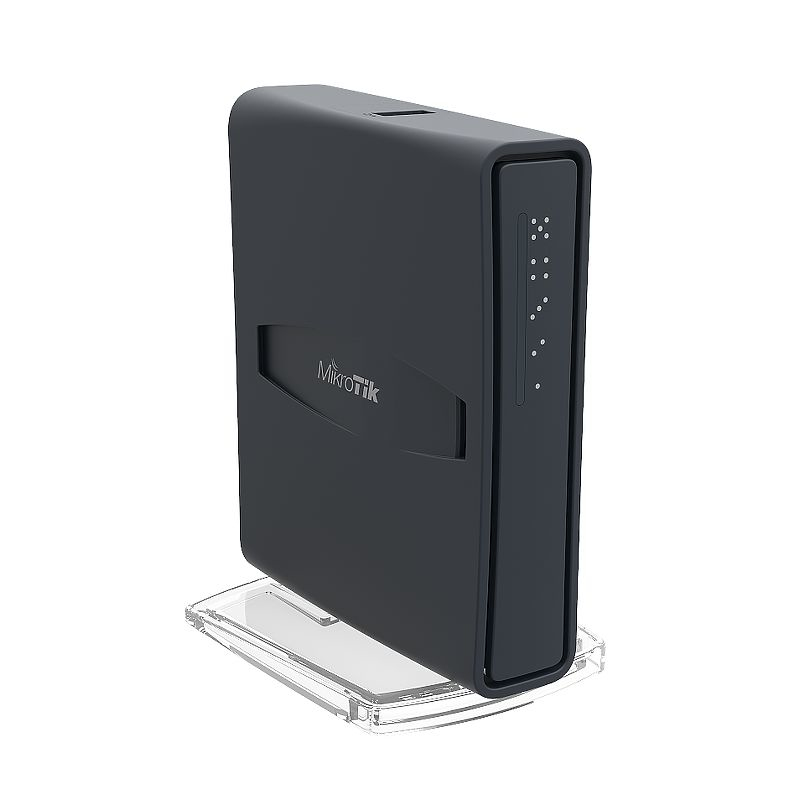 Image of Mikrotik hAP ac lite tower Black Power over Ethernet (PoE)