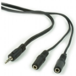 Gembird CCA-415 audio kabel 5 m 3.5mm 2 x 3.5mm Zwart