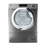 Hoover H-DRY 300 BATD H7A1TCER-80 tumble dryer Built-in Front-load 7 kg A+ Anthracite