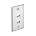 Panduit CFP2SY wall plate/switch cover Stainless steel
