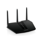 NETGEAR Nighthawk AX/5-Stream AX2400 WiFi 6 Router (RAX30) routeur sans fil Gigabit Ethernet Bi-bande (2,4 GHz / 5 GHz) Noir