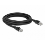 DeLOCK 80115 netwerkkabel Zwart 3 m Cat6a F/UTP (FTP)