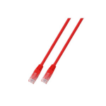 EFB Elektronik 3m Cat6 Patch netwerkkabel Rood U/UTP (UTP)