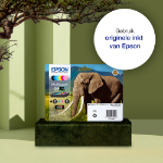 Epson Elephant 24 Olifant Claria Photo HD afzonderlijke cyaan inkt