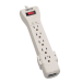 Tripp Lite SUPER7TEL surge protector White 7 AC outlet(s) 120 V 82.7" (2.1 m)