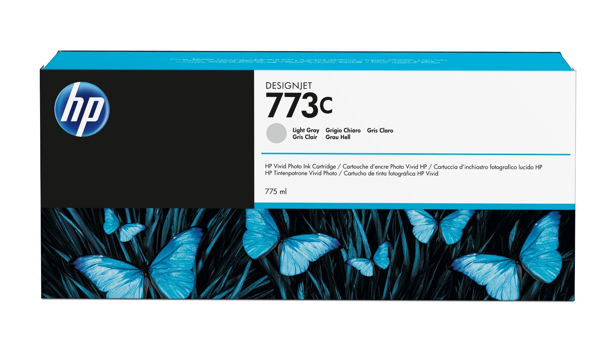 HP C1Q44A/773C Ink cartridge photo gray 775ml for HP DesignJet Z 6600/