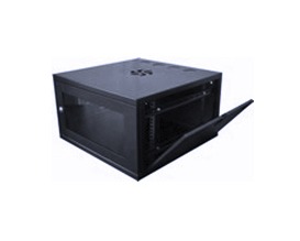 Dynamode CAB-W6U-EL300 rack cabinet 6U Wall mounted rack Black