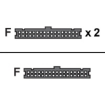 Supermicro Floppy Cable, 3-connector