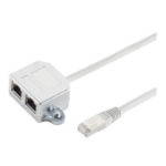 Microconnect MPK419 networking cable Silver 0.15 m Cat5e F/UTP (FTP)