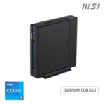 MSI PRO DP10 A14MG-004BEU PC/workstation Intel® Core™ i5 i5-14400 1.1L sized PC Mini PC barebone Black
