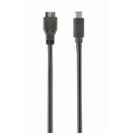 Gembird CCP-USB3-MBMCM-1M USB-kabel USB 3.2 Gen 1 (3.1 Gen 1) USB C Micro-USB B Zwart
