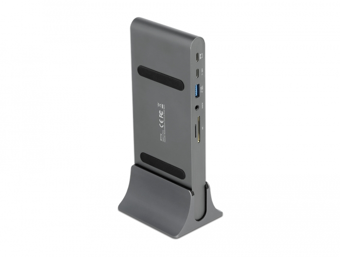 Image of DeLOCK 87772 notebook dock/port replicator Wired Thunderbolt 3 Grey