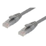 4Cabling 004.001.9003 networking cable Grey 1 m Cat5e U/UTP (UTP)