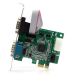 StarTech.com Tarjeta Adaptadora PCI Express de 2 Puertos Serial RS232 UART 16950