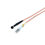 Microconnect FIB4300005 InfiniBand en Glasvezelkabel 0,5 m LC Oranje