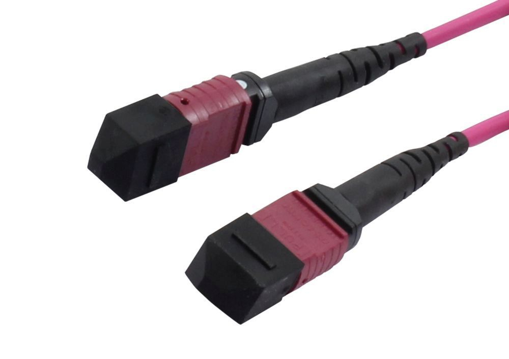 EU Product - LWL-MTP -Female Patchkabel OM4 LowLoss ELite 12 Faser Typ B crossed - Cable - Network thumbnail