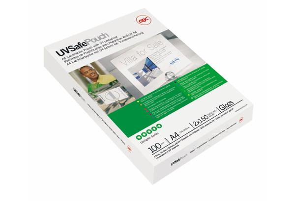 Photos - Laminating Pouch GBC UV Safe  A4 2x150 Micron Gloss  IB611032 (100)