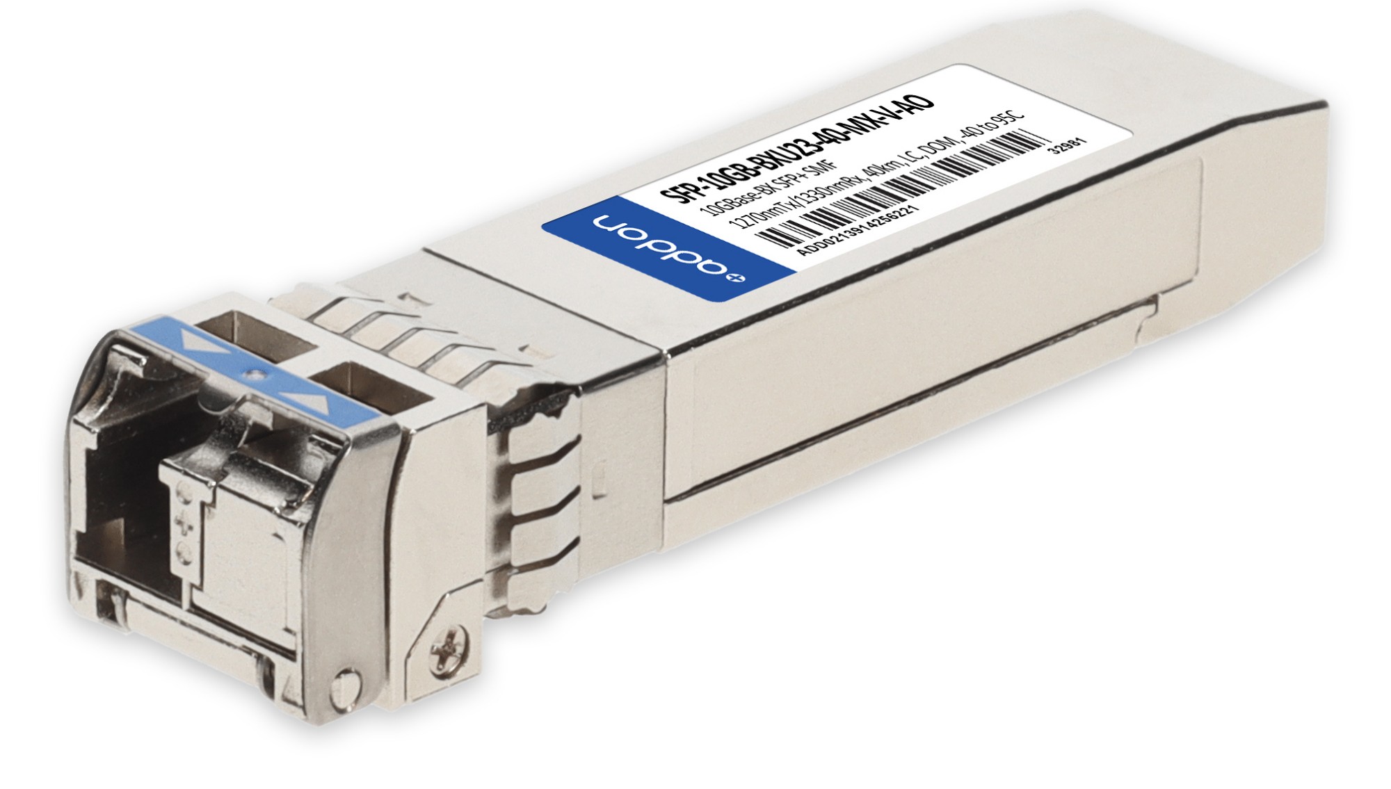AddOn Networks SFP-10GB-BXU23-40-MX Compatible 10G SFP+ 40 km TAA Compliant Transceiver AddOn Networks SFP-10GB-BXU23-40-MX Compatible 10G SFP+ 40 km TAA Compliant Transceiver