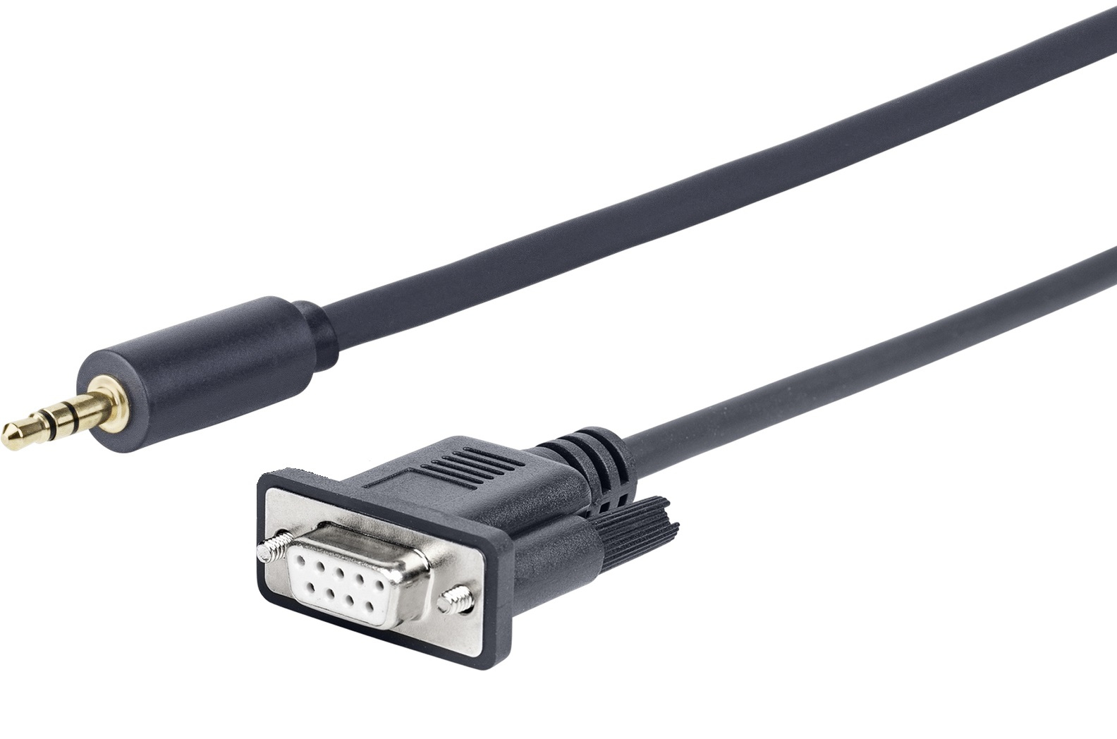 Vivolink 25m 3.5mm - D-Sub 9 pin serial cable Black D-Sub (DB-9)