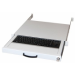 aixcase AIX-19K1UKDETB-W keyboard USB + PS/2 QWERTZ German White