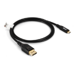 CLUB3D CAC-1559 video cable adapter 39.4" (1 m) USB Type-C DisplayPort Black