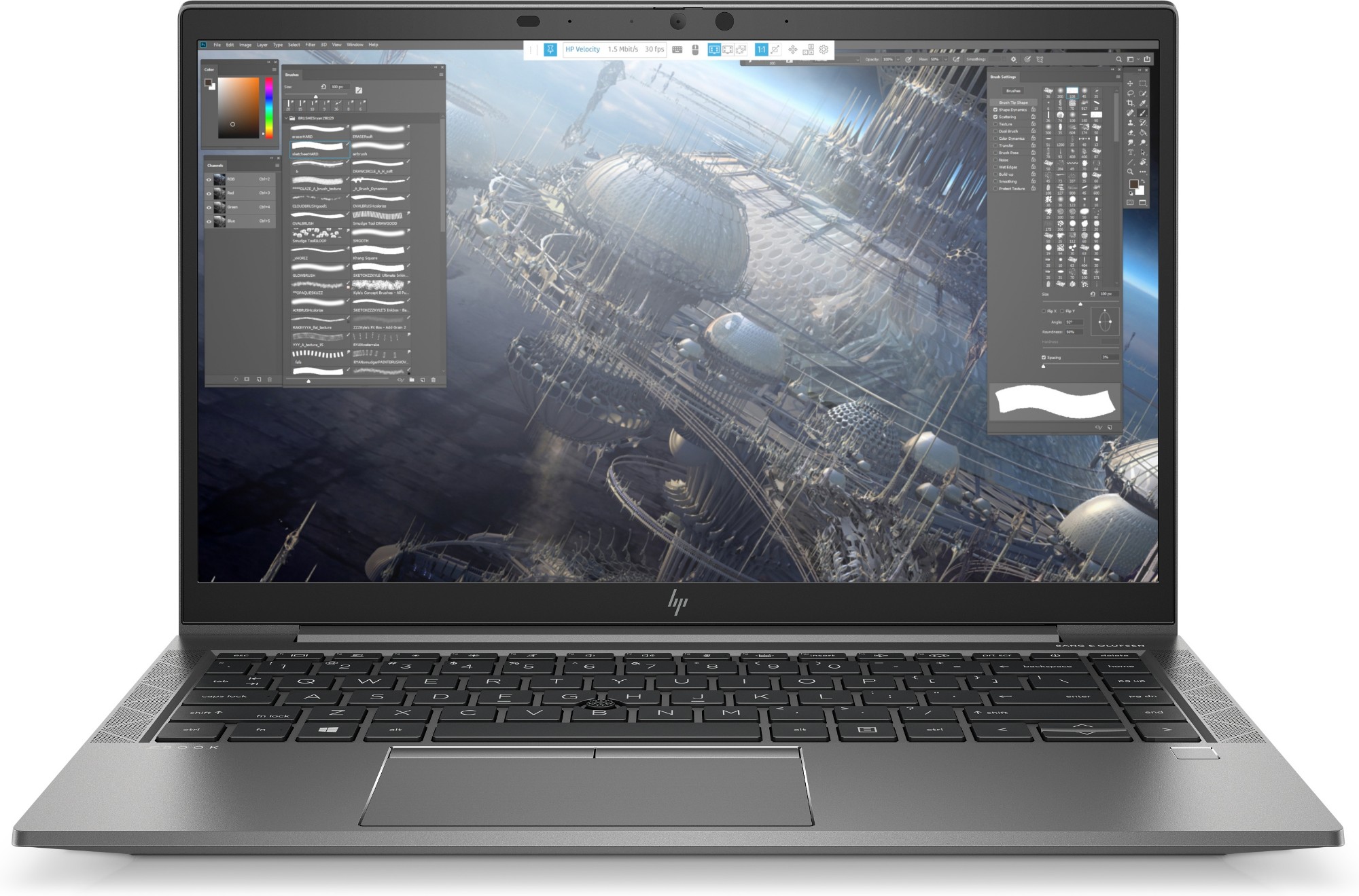HP ZBook Firefly 14 G8 Mobile workstation 35.6 cm (14") Full HD Intel® Core™ i7 i7-1165G7 16 GB DDR4-SDRAM 512 GB SSD NVIDIA Quadro T500 Wi-Fi 6 (802.11ax) Windows 11 Pro Grey