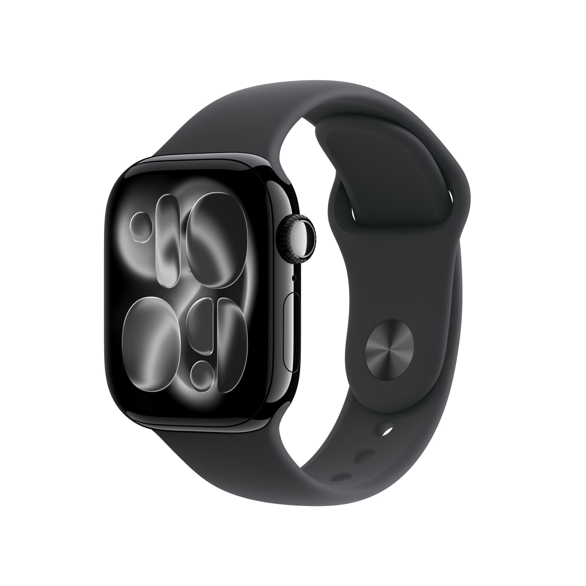 Apple Watch Series 11 GPS 42mm Jet Black Aluminium Case with Black Spo