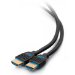 C2G 0.3m Performance Series Ultra Flexible High Speed HDMI Cable - 4K 60Hz In-Wall, CMG (FT4) Rated