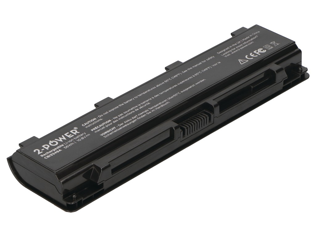 Image of 2-Power 10.8v, 6 cell, 56Wh Laptop Battery - replaces PA5110U-1BRS