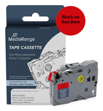 MediaRange Plastic tape cassette. for label printers using Dymo® 91222