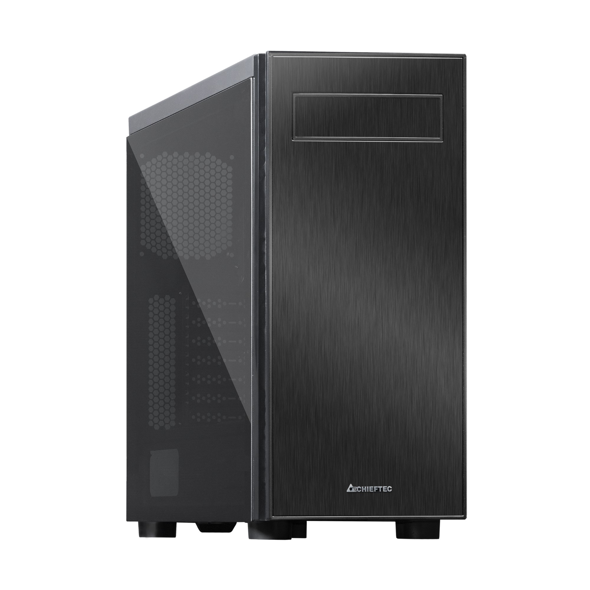 Chieftec AL-02B-TG-OP computer case Tower Black