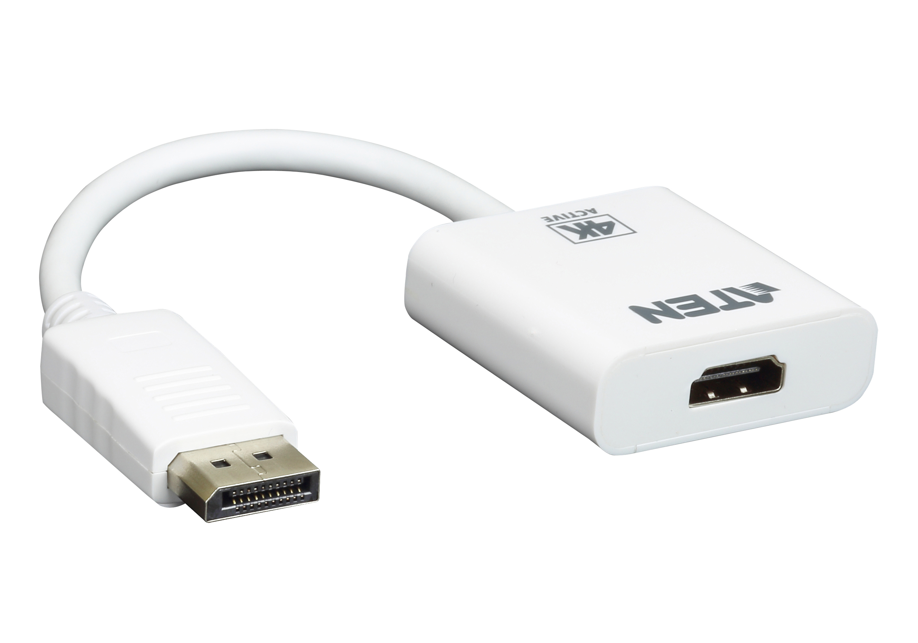 Image of ATEN VC986 video cable adapter DisplayPort HDMI White