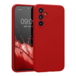 JLC Samsung A34 Matte Silicone Case - Red