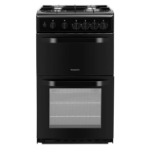 Hotpoint 50cm Gas Cooker - Black