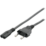 Equip High Quality Power Cord, C7 to 2pin Euro