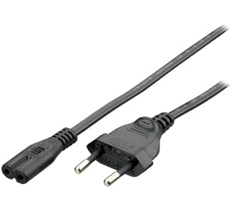 Image of Equip High Quality Power Cord, C7 to 2pin Euro