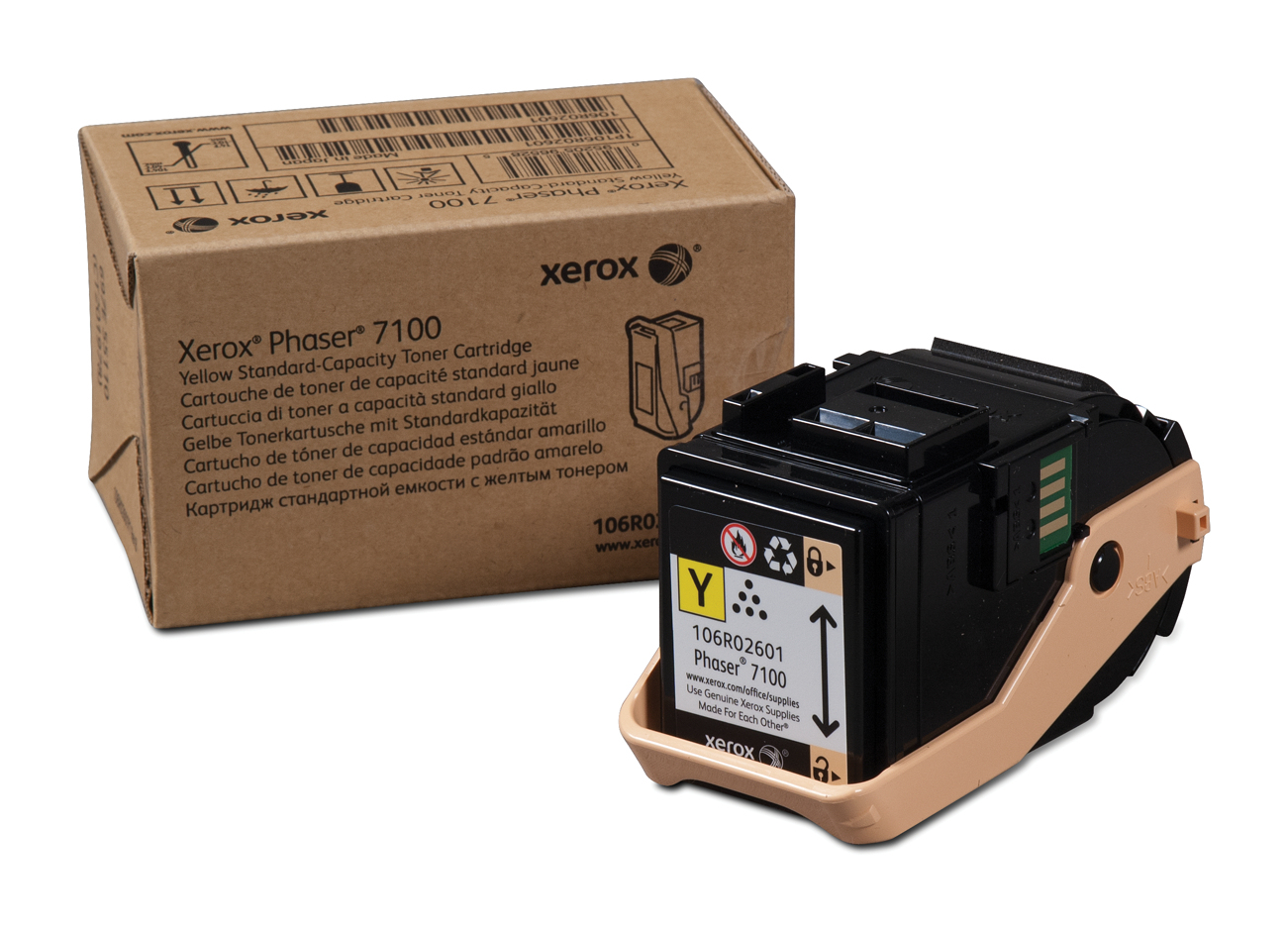 Image of Xerox 106R02601 Toner-kit yellow, 4.5K pages ISO/IEC 19798 for...