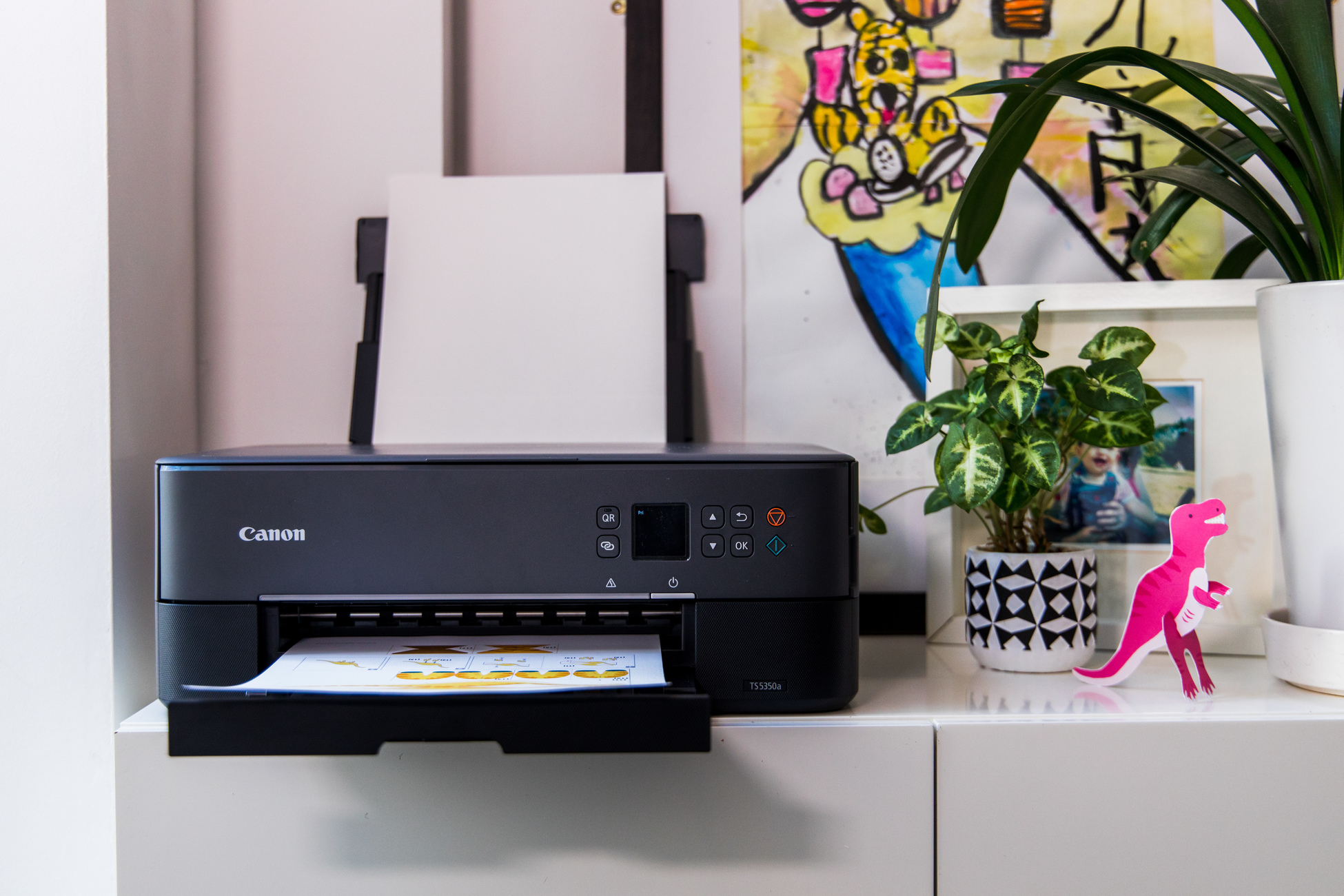 Canon PIXMA TS5350i Wireless Colour 3-in-One Inkjet Photo Printer, Black