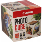 Canon 5225B018/PG-540+CL-541 Printhead cartridge multi pack black / color Cube white orange + Photopaper PP-201 13x13cm 40 sheet 180pg+180pg Pack=2 for Canon Pixma MG 2150/MX 370