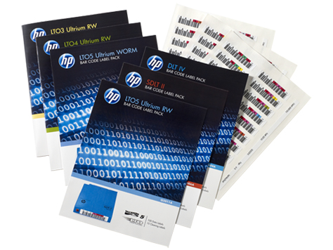 Hewlett Packard Enterprise Q2014A storage media label Self-adhesive label 100 pc(s)