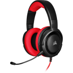 Corsair HS35 Headset Head-band Black,Red
