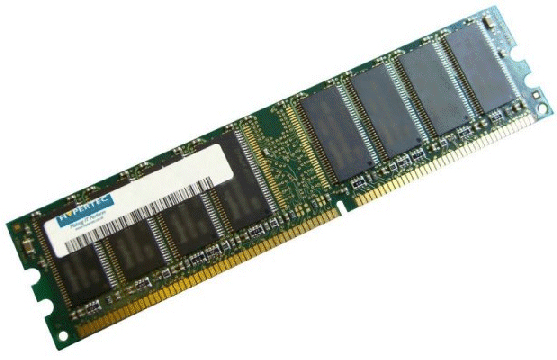 Image of Hypertec 256MB DIMM PC3200 (Legacy) memory module 0.25 GB 1 x 0.25...