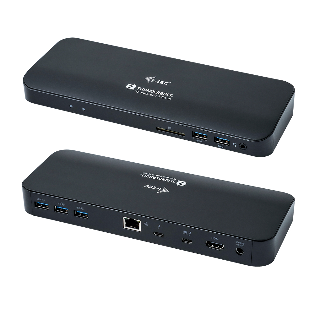 Image of i-tec Metal Thunderbolt 3 Dual 4K Docking Station + Power Delivery 65W