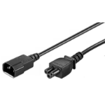 Microconnect PE080610 power cable Black 1 m C14 coupler C5 coupler