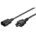 Microconnect PE080618 power cable Black 1.8 m C14 coupler C5 coupler