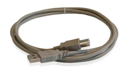 ADDER USB A-B, 2m USB cable USB 2.0 USB B Grey