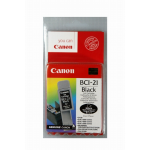 Canon 0954A002/BCI-21BK Ink cartridge black, 225 pages ISO/IEC 24711 9ml for Canon BJC 4000/5100/5500/Fax B 180/Fax B 230 C