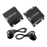 Cables Direct HD-EX358 AV extender AV transmitter & receiver Black